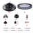 Adryn 42'' Bluetooth Ceiling Fan with LED Lights and Music Player