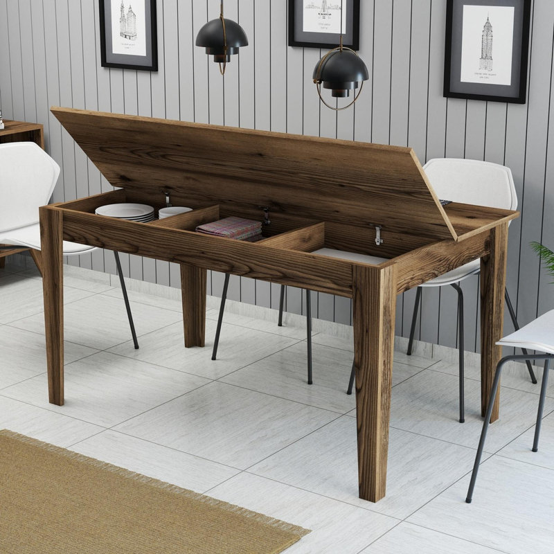 Table repas, Brun