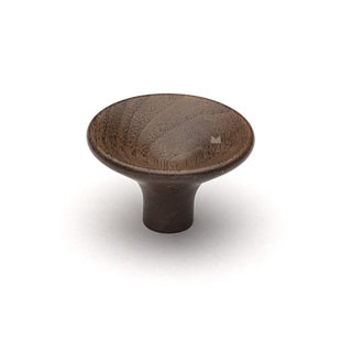 Poignée Designer en bois Mid-Century