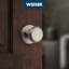 Poignée de porte factice simple avec rosette rond inactif Troy-33001254