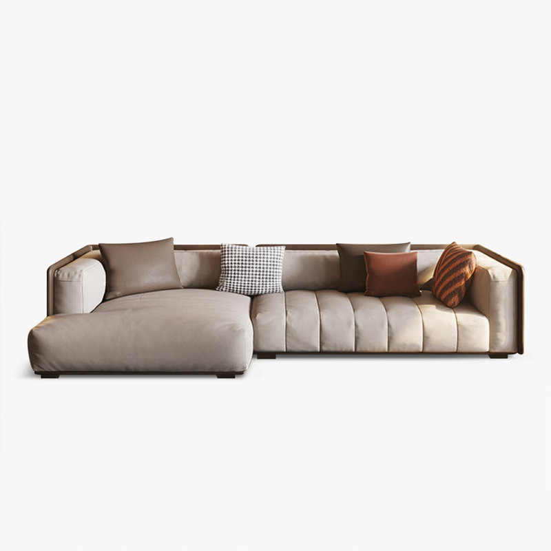 Canapé modulaire 2 pièces rembourré, Orienté à gauche (vu de face)