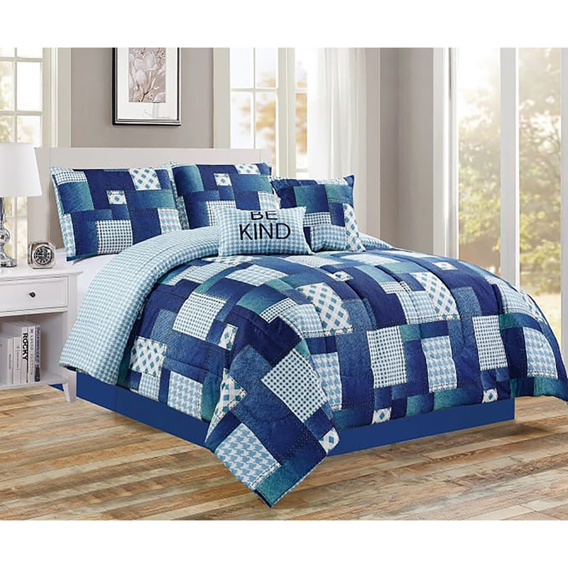 Polyester Standard Patchwork Comforter