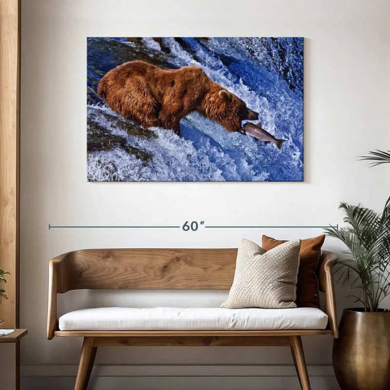 Brampt Bear Hunting, 30" H x 45" W