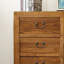 Buffet en bois massif à neuf tiroirs avec armoire 62,99