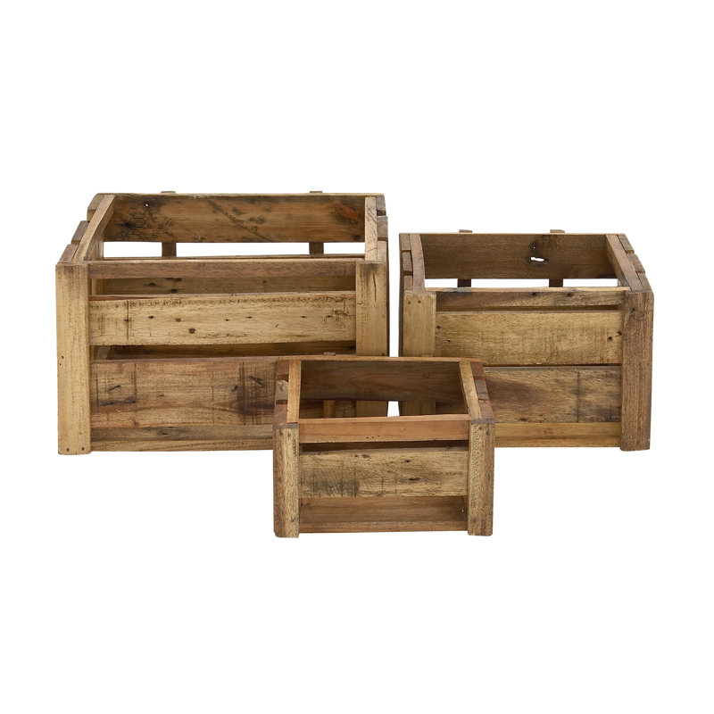 Sand & Stable™ Solid Wood Crate