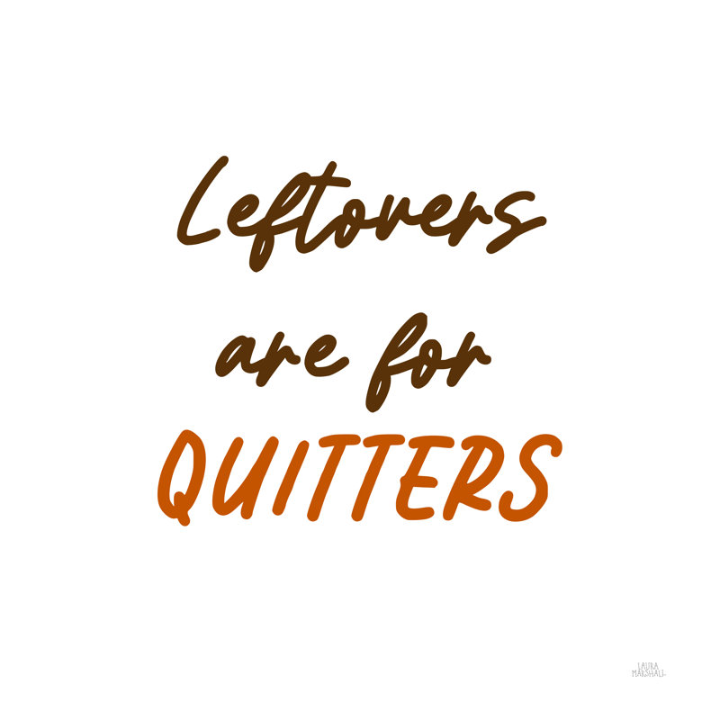 «Thanksgiving Typographie IV» par Laura Marshall 89714, H 36 po x l 36 po