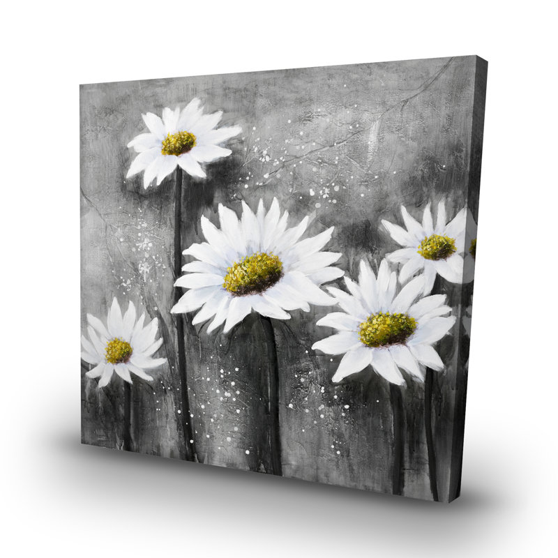 Daisies - 32"x32" art on canvas