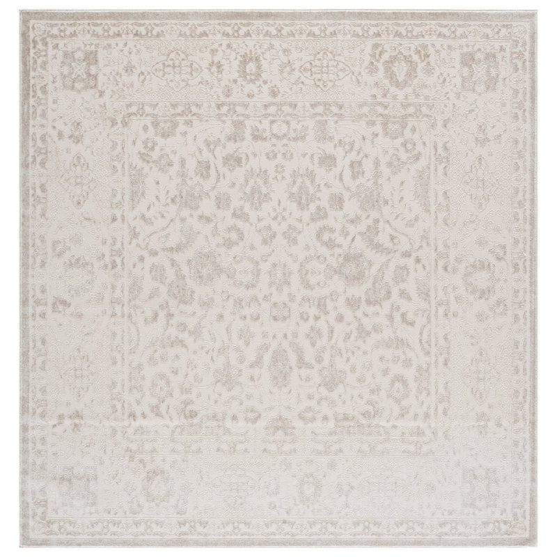 Reflection Performance Oriental Indoor Rug, 6'-7" x 6'-7" Square