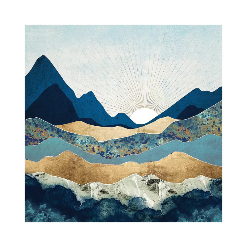 Prochain voyage - imprimé, Toile tendue, H 12 po x l 12 po x P 1,5 po