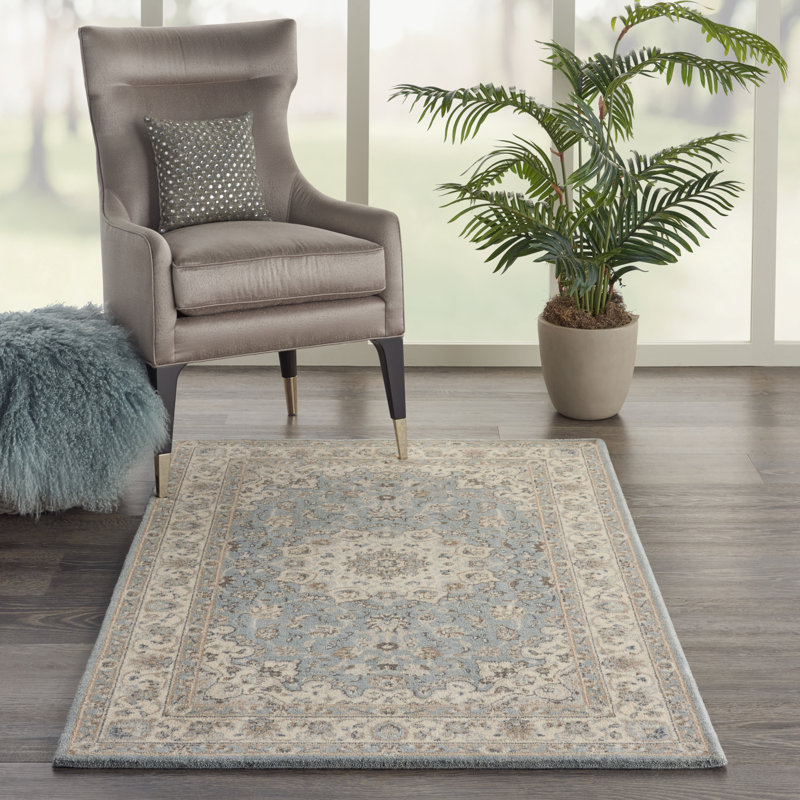 Living Treasures Oriental Wool Area Rug, Rectangle 229 x 290cm 