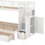 Lit simple superposé simple / double avec tablettes et tiroirs-1960891797