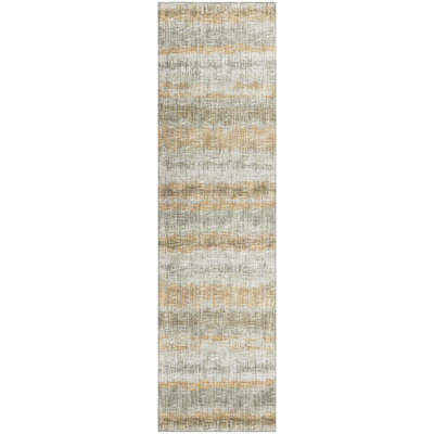Chenille Abstract Indoor / Outdoor Rug