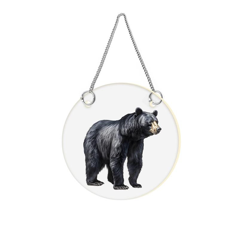 Décoration de fenêtre ours