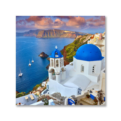 Escape To Santorini Print
