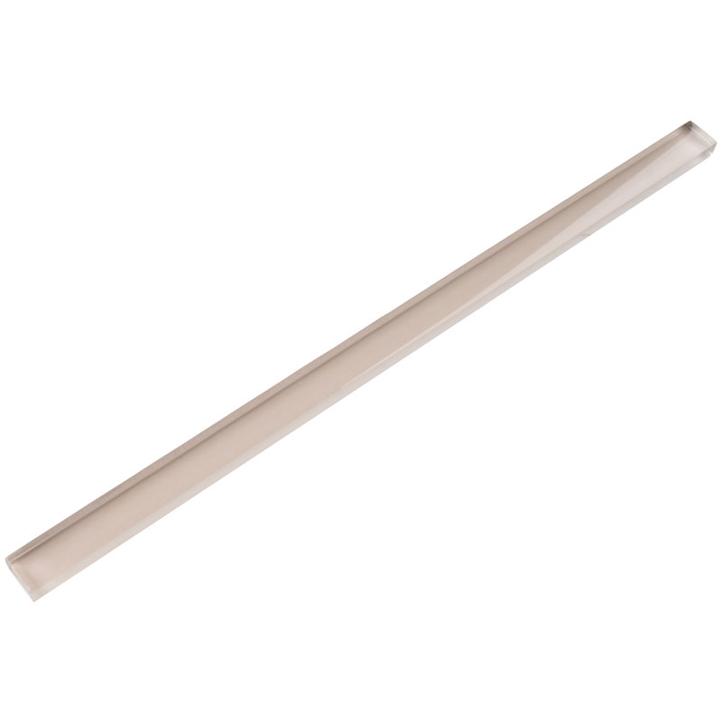 Carrelage en verre 12 "x 0,5", Beige
