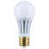 10/22/33 Wattage Selectable PS25 LED Three-Way Lamp E39d Mogul Base White Finish 120 Volt