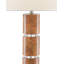 Lampe de table en placage d'érable Birdseye 29,5 po Birdseye