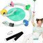 Sangle de balançoire à disque en plastique et mousqueton inclus-62154422-62309355