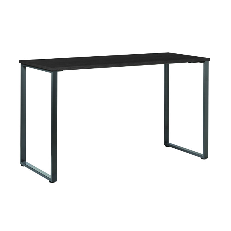 Black and Gray Elm Standing Desk with Drawer