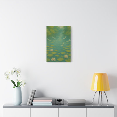 Apel Single Picture Frame Print on Canvas