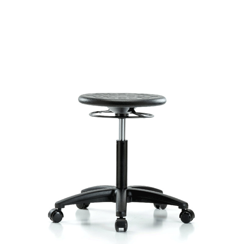Tabouret industriel en polyuréthane PERCH | Hauteur moyenne du banc: 18 à 25 po