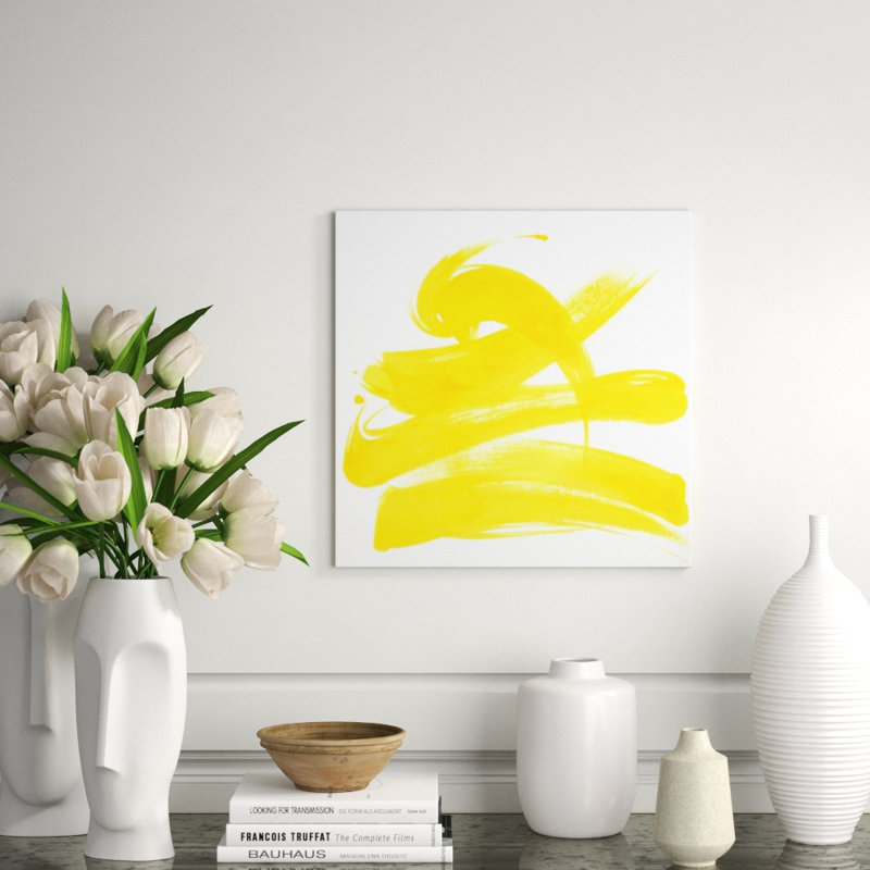 Color Rush V Print by Janice Sadler, 20" H x 20" W, Glass Coat