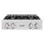 ZLINE 30" Porcelain Gas Stovetop in Fingerprint Resistant with 4 Gas Burners-1648612732