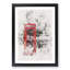 A Red Telephone Box - Framed Print-56852135-56852137