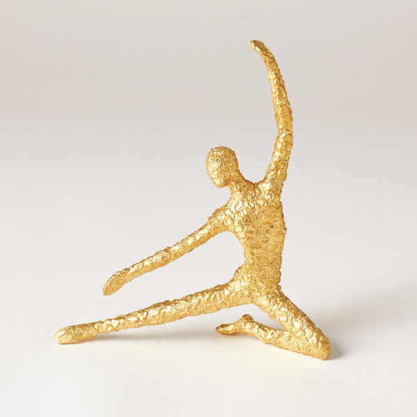 Signature III Figural Male Dancer Outstretched Single Leg | Perigold