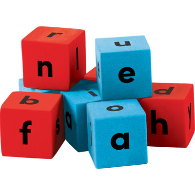 Foam 60 Piece Alphabet Dice Set