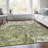 Premium Machine Washable Prisco Olive Rug-112171287