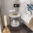 Braidon Marble Top End Table