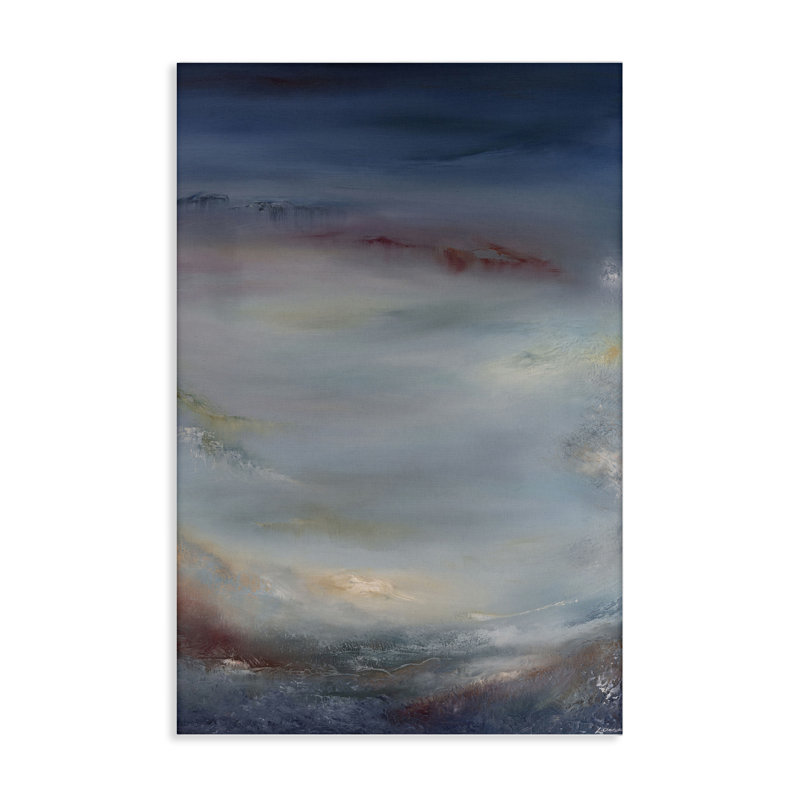 Impression sur toile Coral Underwater Impression par Lydia Orange br-354_CN, H 36 po x l 24 po