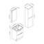 Ensemble de meuble-lavabo simple 24 po Firkins-27047586