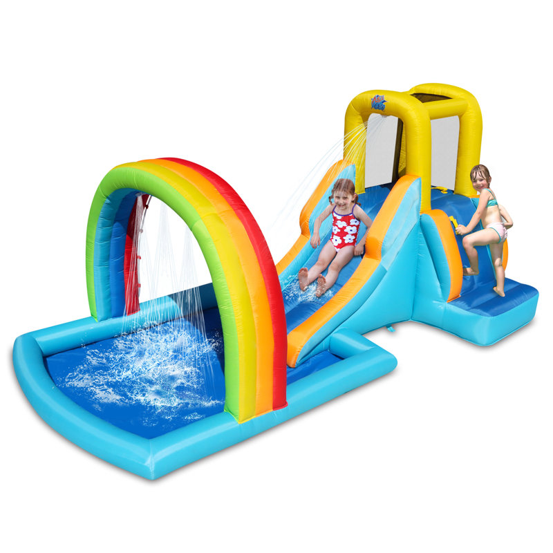 Piscine de glissade d'eau Rainbow