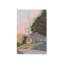 «Sunset in Enfield Connecticut» par Stephen Calcasola, reproduction d'art sur toile-1842044712