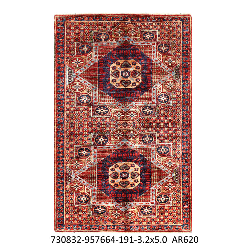 Aryana Hand Woven Wool Oriental Area Rug
