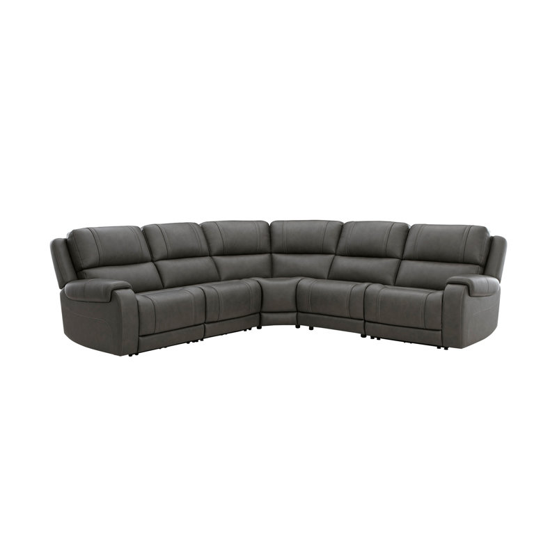 Canapé modulaire inclinable électrique 5 pièces Eleni