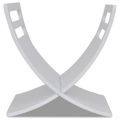 Wood Free Standing Magazine Rack