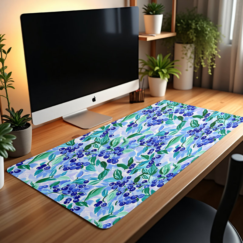 Polyester Desk Pad, 31.5x15.5