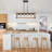 32.7" 5-Light Kitchen Island Lighting