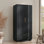 Armoire à panneau cannelée Designer Modern