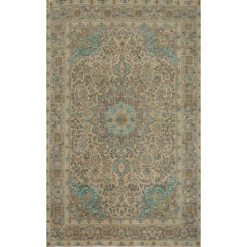 Traditional Floral Area Rug 7x10