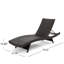 Chaise longue inclinable en osier Blaise-502065838