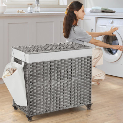 Laundry Hamper With Lid
