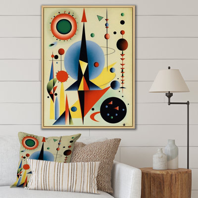 «Crystalline Consciousness Vintage Illustration», reproduction d'art sur toile géométrique moderne