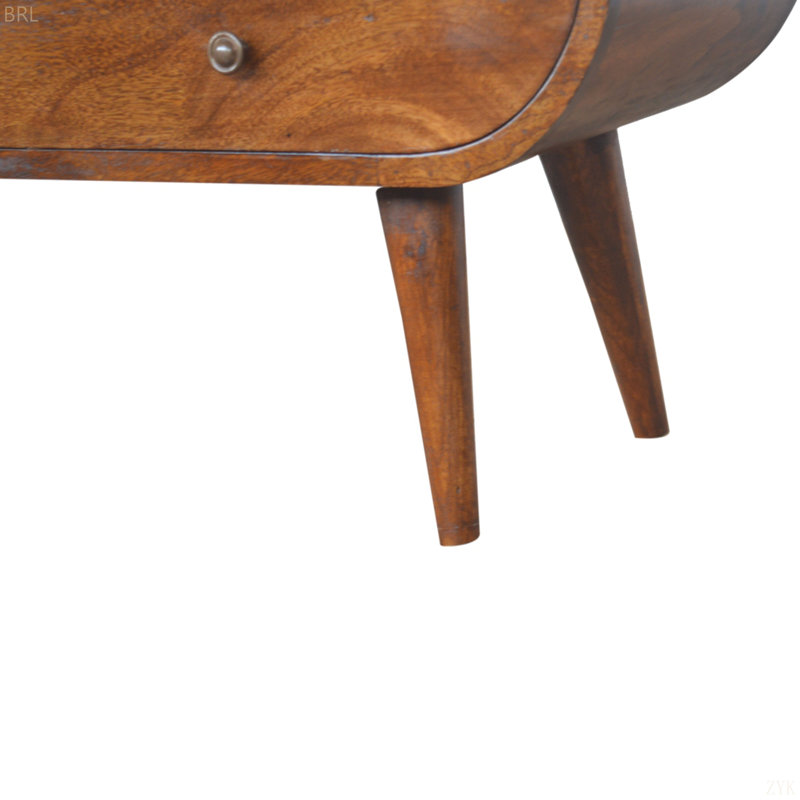 Unité média circulaire Chestnut