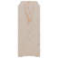 Solid Wood Floor Wine Bottle Rack Brown