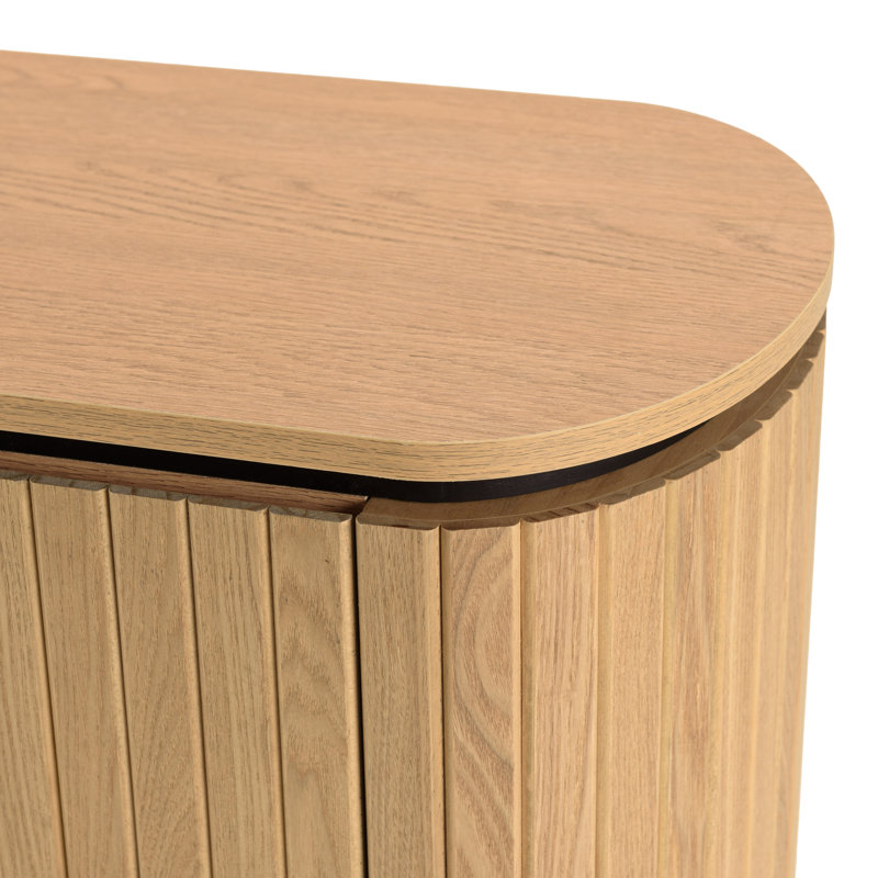 Aliegha 56.5cm W Laminate Bedside Table