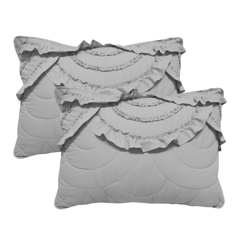 Ensemble de courtepointe DESIGN, Courtepointe pour grand lit + 2 taies décoratives